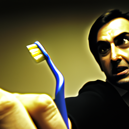 Dramatic Exchange Between You and Your Toothbrush